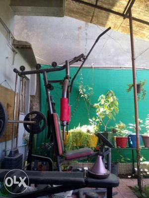 Home gym available.. one year old. hardly used..