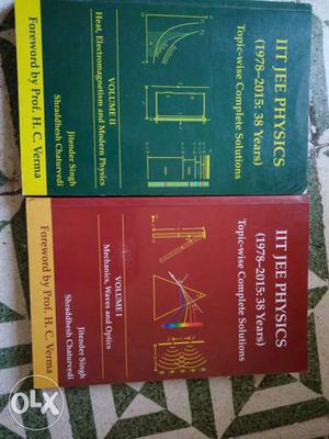 IIT JEE PHYSICS (38 years solved papers) 99% new condition