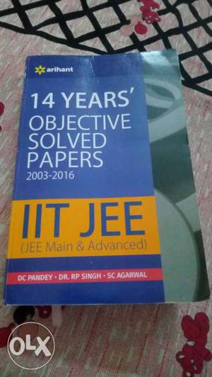 IIt JEE-Advanced past year solved papers with