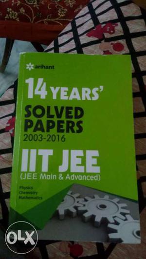 IIt JEE-Advanced solved papers+mock. Only a week