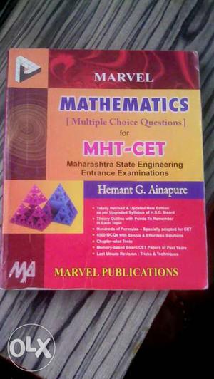 Marvel Mathematics MGT-CET Learning Book