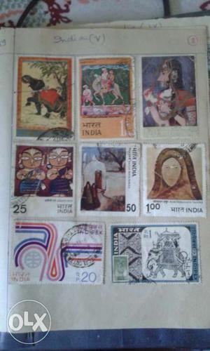Old Indian stamps s