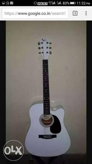Only 10 days used swan jumbo guitar