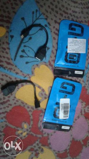 Pack of 2 otg cable (new)