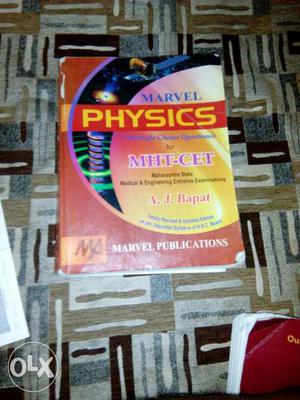 Physics and maths books for mht-cet preparation