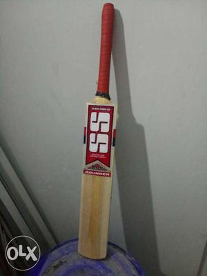 Red And Brown SS Cricket Bat
