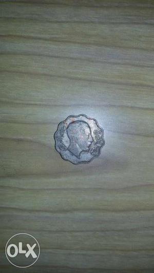 Scallop Shape Silver Coin