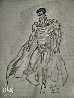 Superman sketch. Contact for more sketches or if