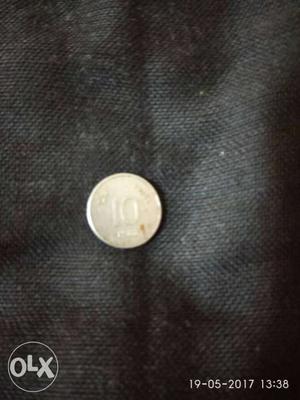 The coin in minted in  it is 10paise coin.