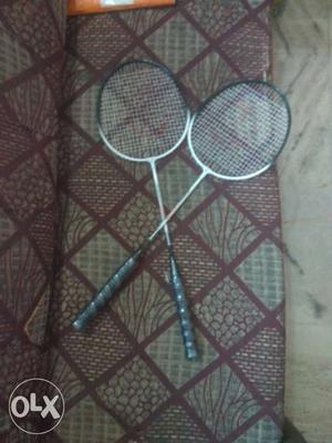 Two Badminton Rackets