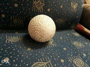 White synthetic ball