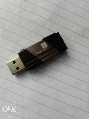 16GB Black USB Flash Drive