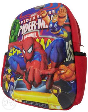 3D Printed Spider-Man School Bag