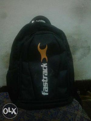 Black Fastrack Backpack