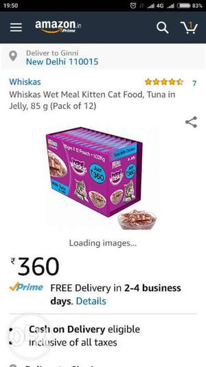 Cat food at low price