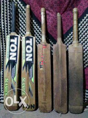 Each bat 200rs, cricket bat for sell.