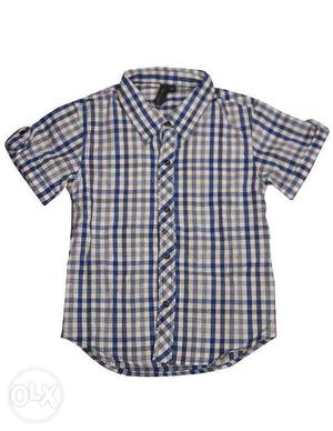 Kids Cotton Shirts for age 2-14 Years.