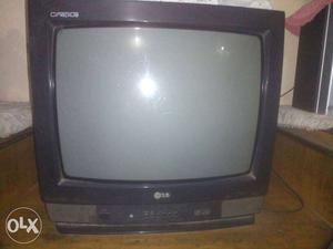 Lg brand very good condition tv with tv trolly big size