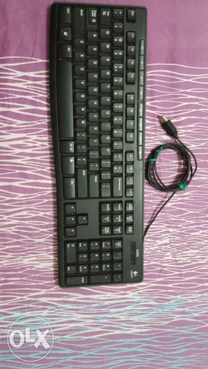 Logitech usb wired keyboard in working condition