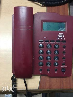 MTNL Telephone Handset in excellent condition at