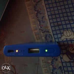 New power bank sony blue colour with perfect