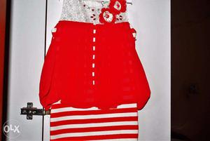 Party dress for 1 year old girl.