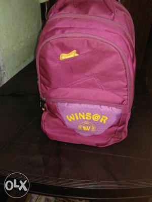 Red And Yellow Winsor Backpack