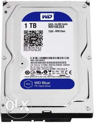 Silver Wester Digital 1TB HDD