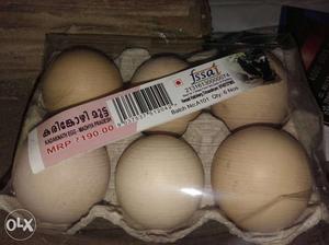 Six Organic Eggs