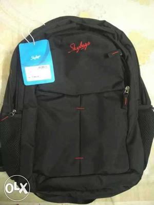Skybag Laptop backpack color black 3 compartments