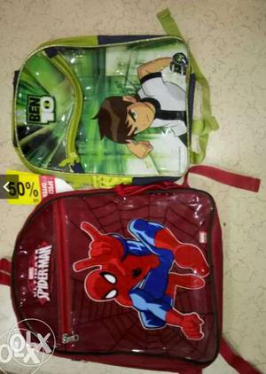 Total 150 New Branded School bags for kids of a