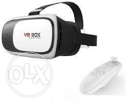 Virtual realtiy box with 3d game pad also support