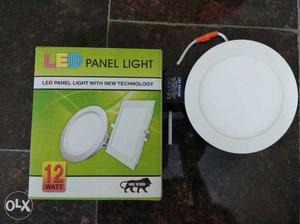 White LED Panel Light With Box