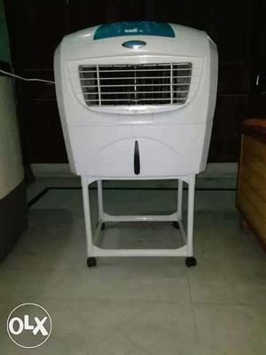 White Rolling Air Cooler