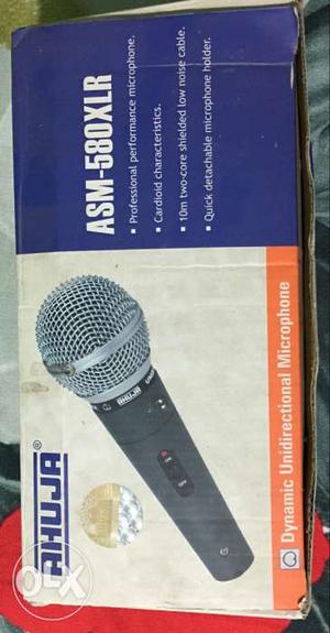 Ahuja Asm 580 Xlr Dynamic Stage Microphone In New condition