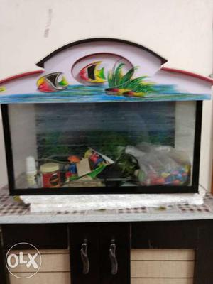 Aquarium for sale with all accessories(pump, heater, light,