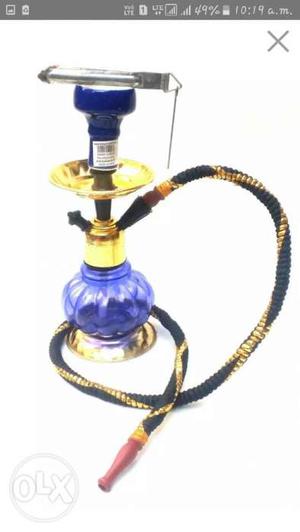 Hookha colour is yellow not blue and new box pack