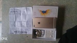 Iphone 6S gold in warranty till sep gb