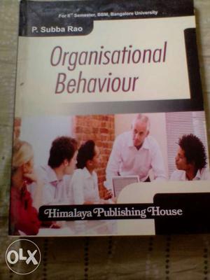 Organisational Behaviour Textbook