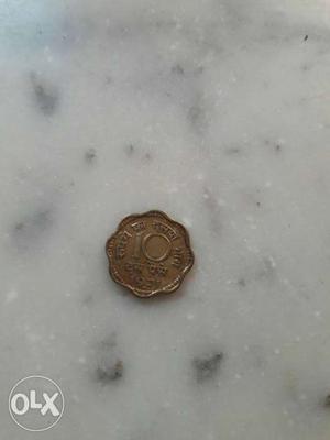 Scallop 10 Silver Coin