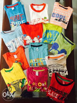 13 Kids T-Shirt for 1-2 years old