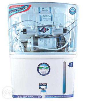 AQUA GRAND water purifier RO-UV. brand new 8 month old.