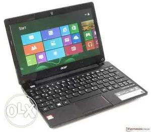 Acer laptop like new,500GB Toshiba HDD,1GB RAM