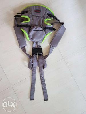 Baby's Grey And Green Carrier