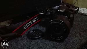 Black EOS 60D DSLR Camera