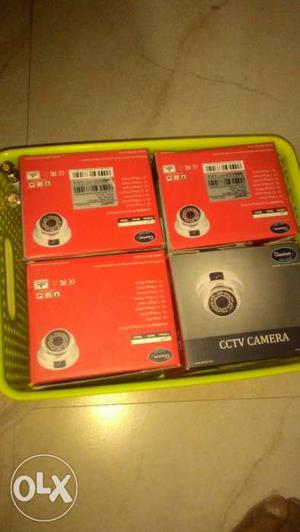 CCTV Camera Box Lot