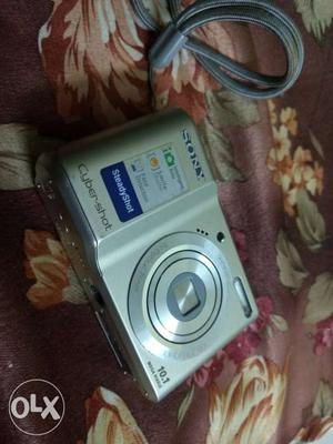 Grey Sony Compact Camera
