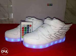 LED Shoes for kids with remote control.