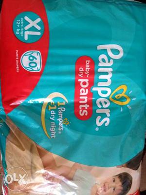 Pampers pant style XL: Opened but unused