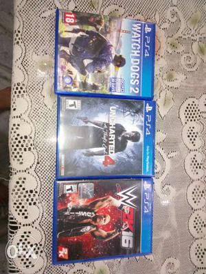 Play Station 4 (3 games)